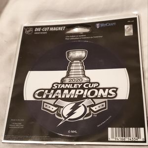 2020 Stanley Cup Champions Die-Cut Magnet